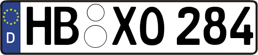 HB-XO284