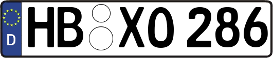 HB-XO286