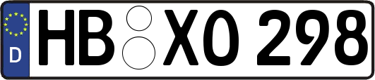 HB-XO298