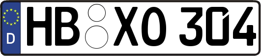 HB-XO304