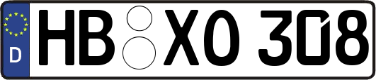 HB-XO308