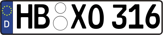 HB-XO316