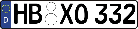 HB-XO332
