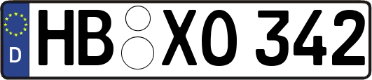 HB-XO342