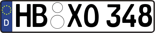 HB-XO348