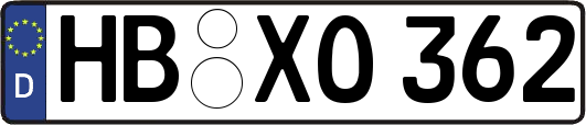 HB-XO362