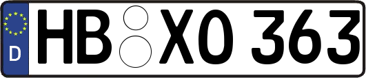 HB-XO363