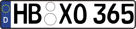 HB-XO365