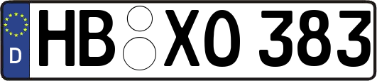 HB-XO383