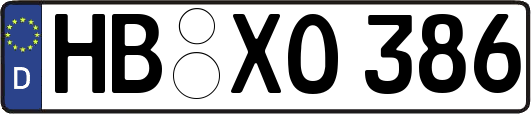 HB-XO386