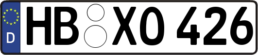 HB-XO426