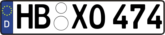HB-XO474