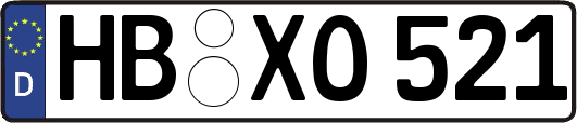 HB-XO521
