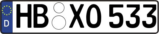 HB-XO533