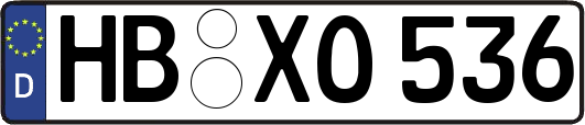 HB-XO536