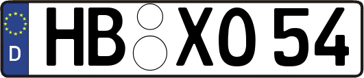 HB-XO54