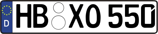 HB-XO550