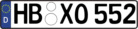 HB-XO552