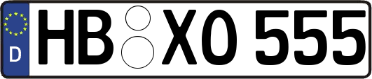 HB-XO555