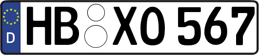 HB-XO567