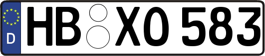 HB-XO583