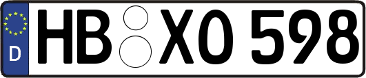 HB-XO598