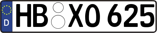 HB-XO625