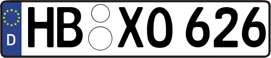HB-XO626