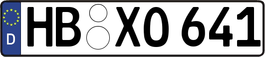 HB-XO641