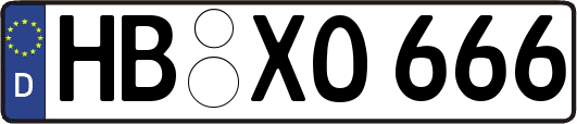 HB-XO666