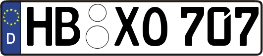 HB-XO707