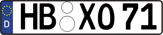 HB-XO71