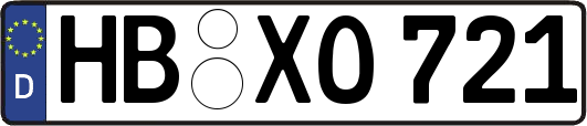 HB-XO721