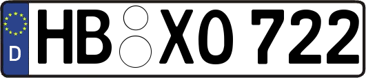 HB-XO722