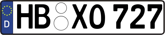 HB-XO727