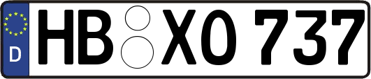 HB-XO737