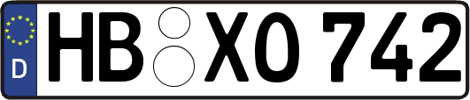 HB-XO742