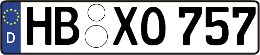 HB-XO757