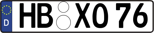 HB-XO76
