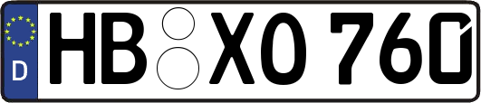 HB-XO760