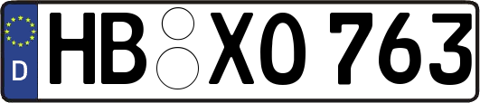 HB-XO763