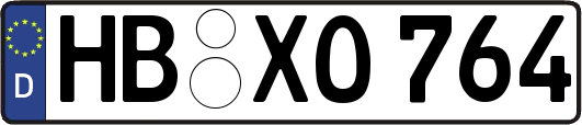 HB-XO764