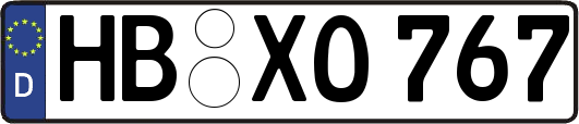 HB-XO767