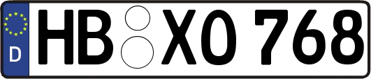 HB-XO768
