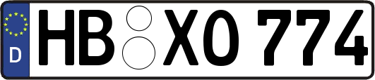 HB-XO774