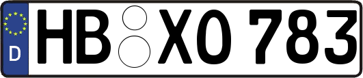 HB-XO783