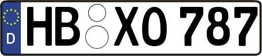 HB-XO787
