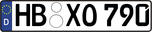 HB-XO790
