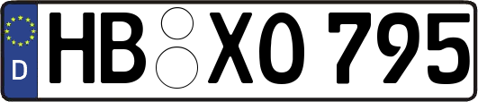 HB-XO795