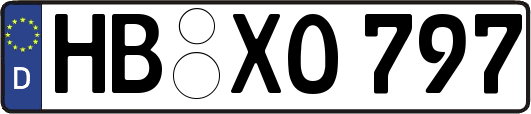 HB-XO797